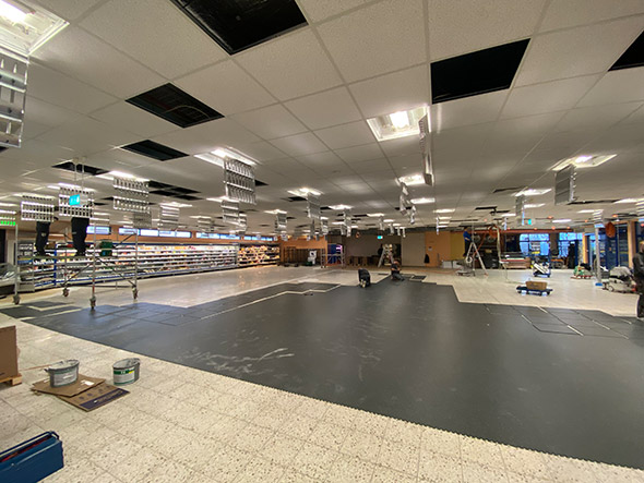 Fortschritt Umbau Klein-Gerau